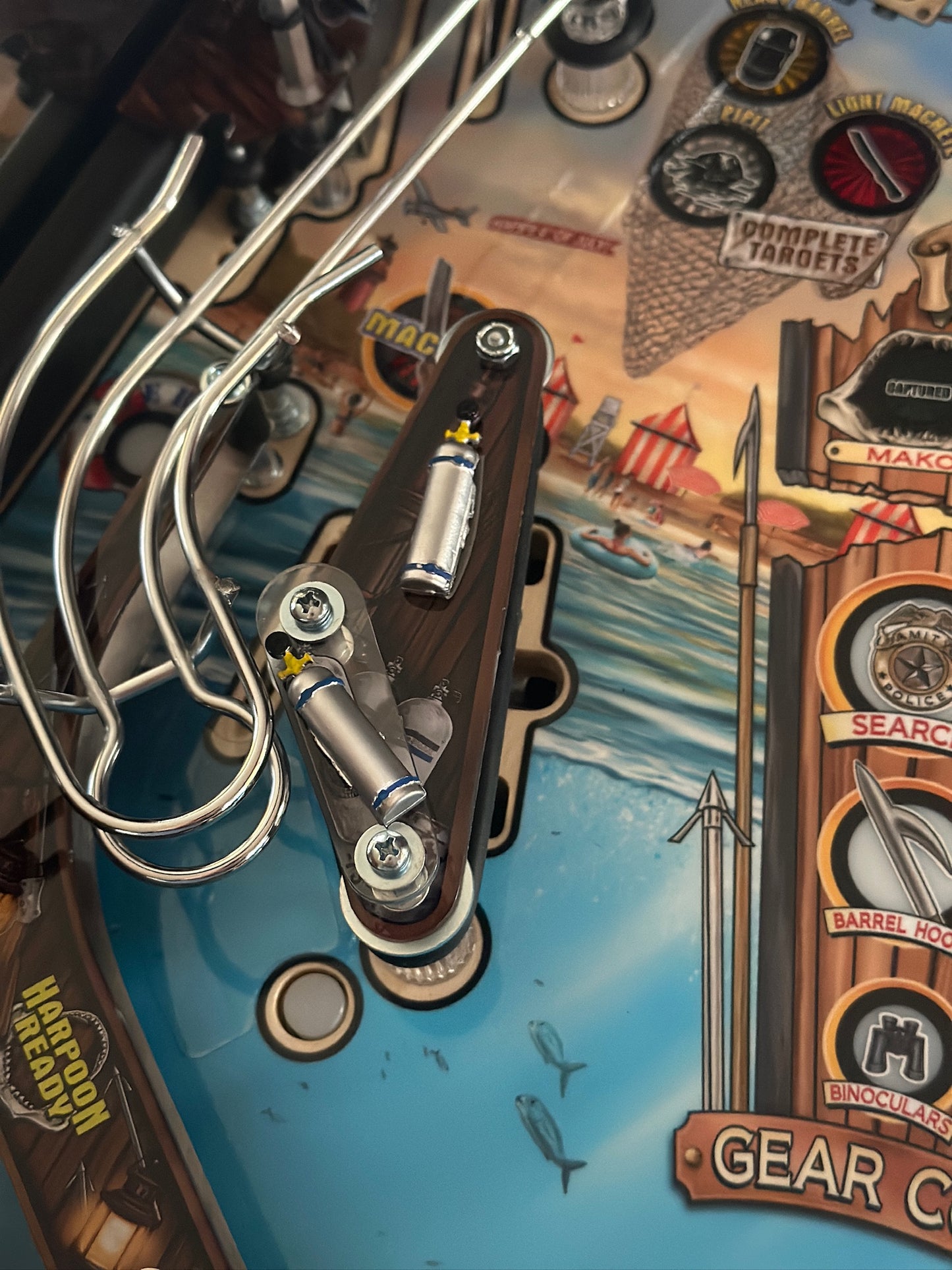 Jaws Pinball Oxygen Tanks