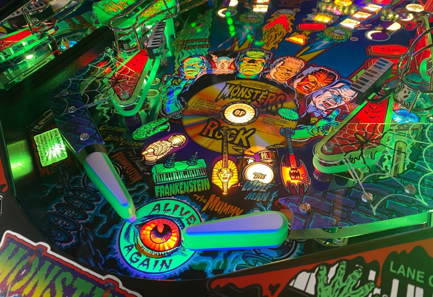 Monster Bash REMAKE Pinball LED Strip RGB Trough Light Kit (CE)