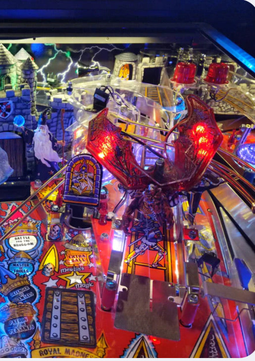 Medieval Madness/MMR Pinball Dragon Wing Illumination Kit