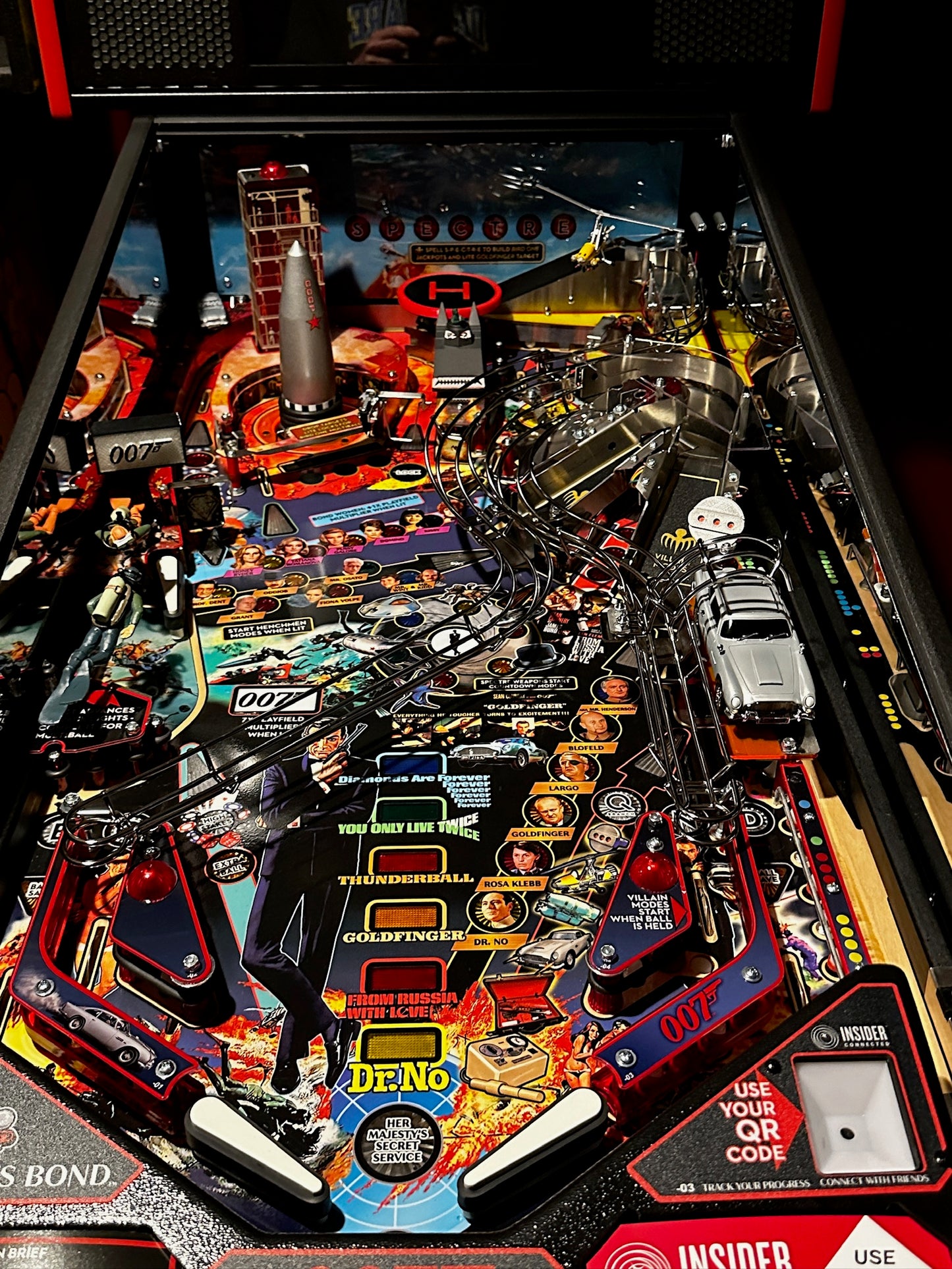 James Bond Pinball You Only Live Twice Helipad
