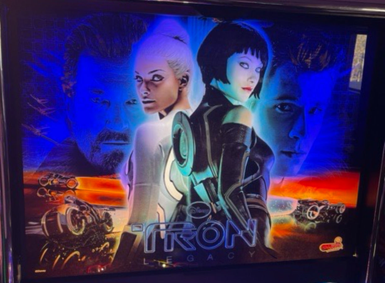 Tron Pinball Custom Backbox Light Kit