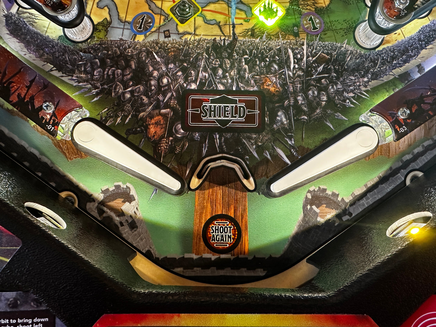 Dungeons & Dragons: The Tyrant's Eye Pinball LED Strip Trough Light Kit
