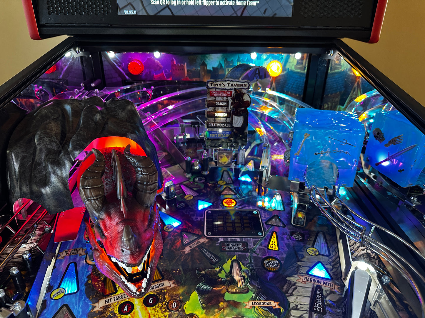 Dungeons & Dragons: The Tyrant's Eye Pinball Scoop Light