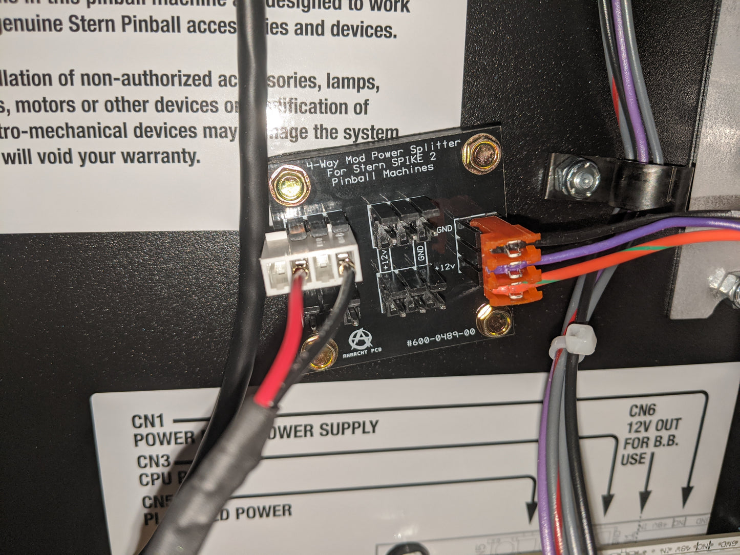 4 Way Stern Spike Splitter