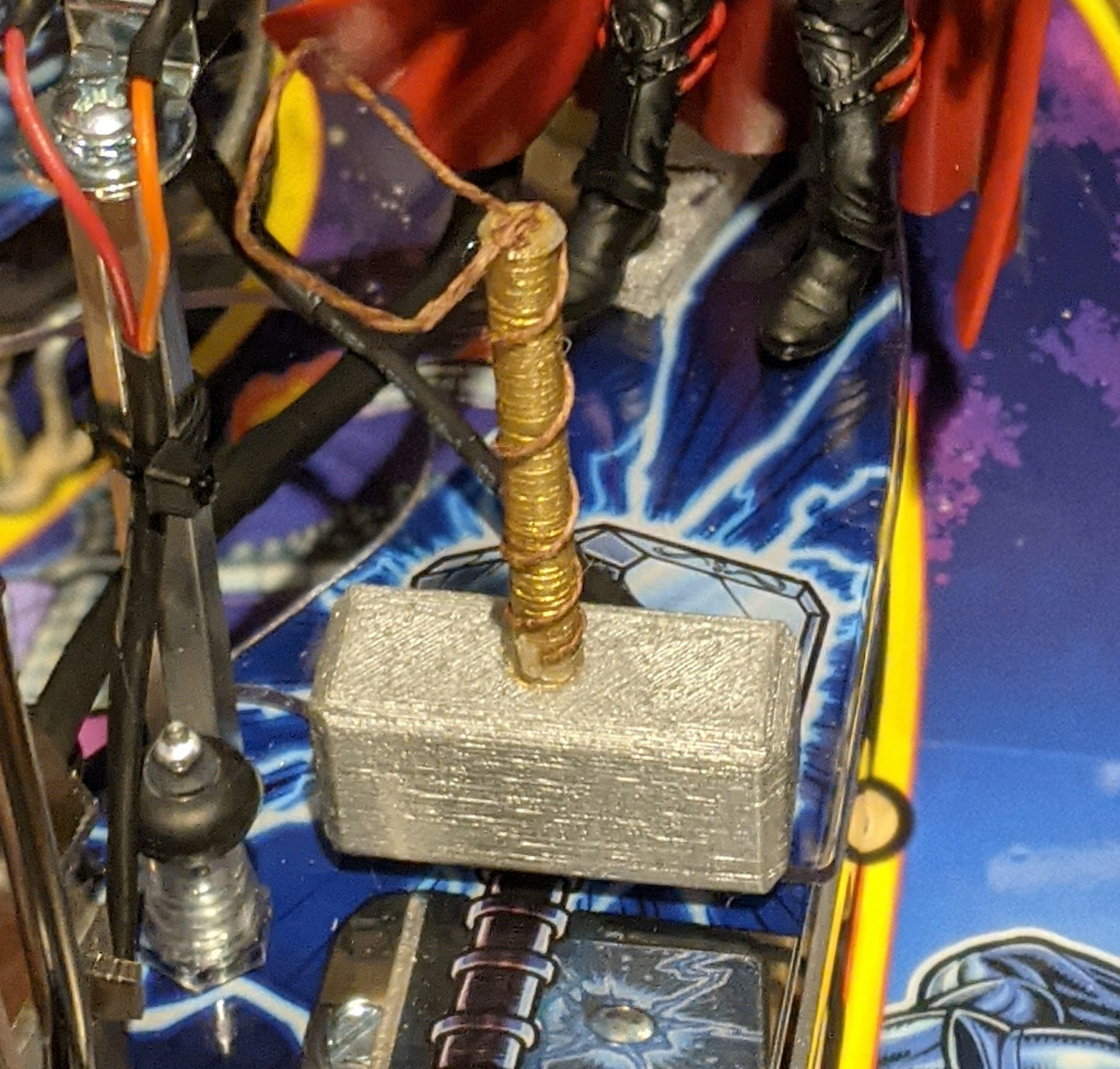 Avengers: Infinity Quest Pinball Illuminated Thor Hammer