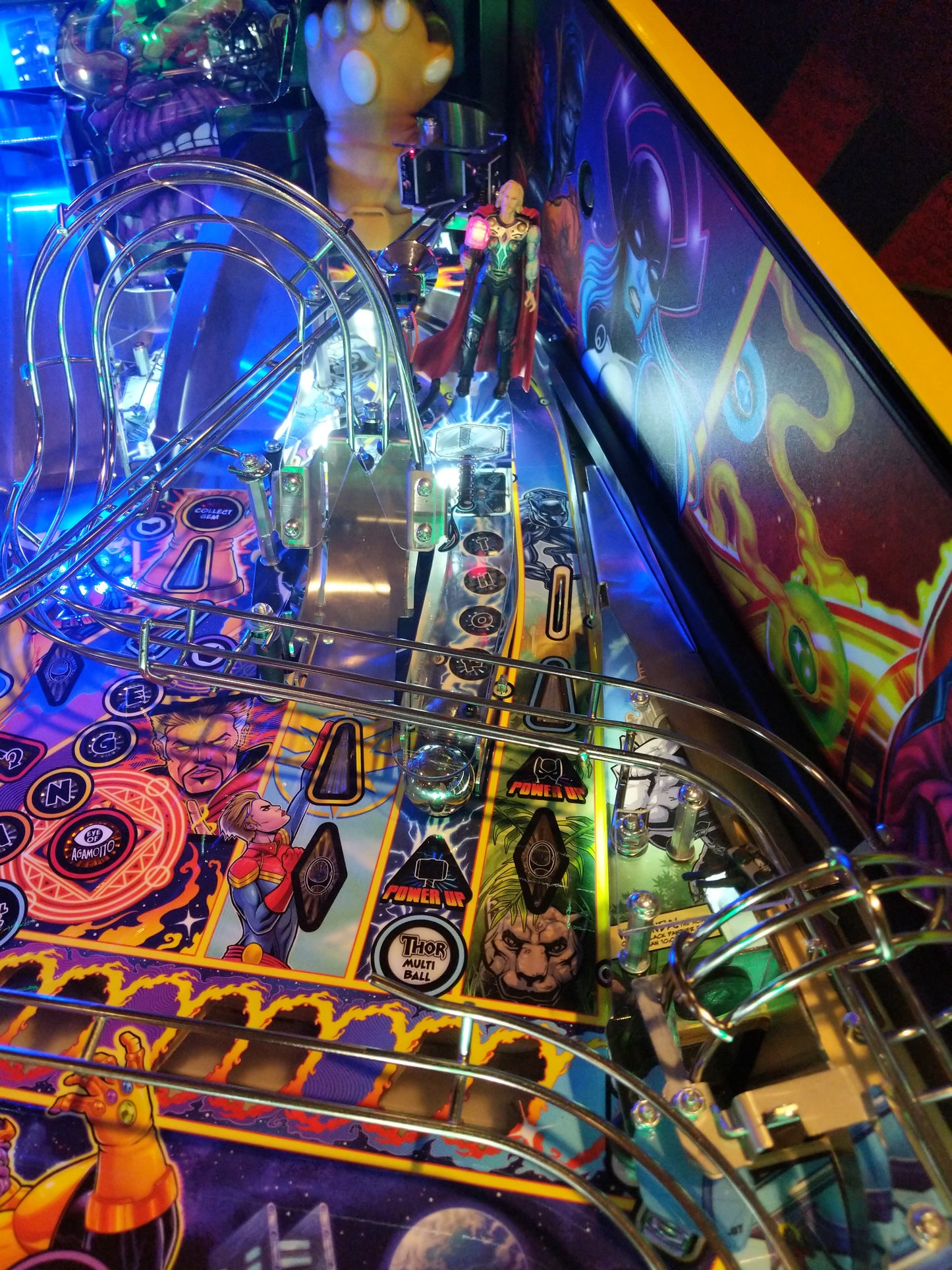 Avengers Pinball Illuminated Thor Mod