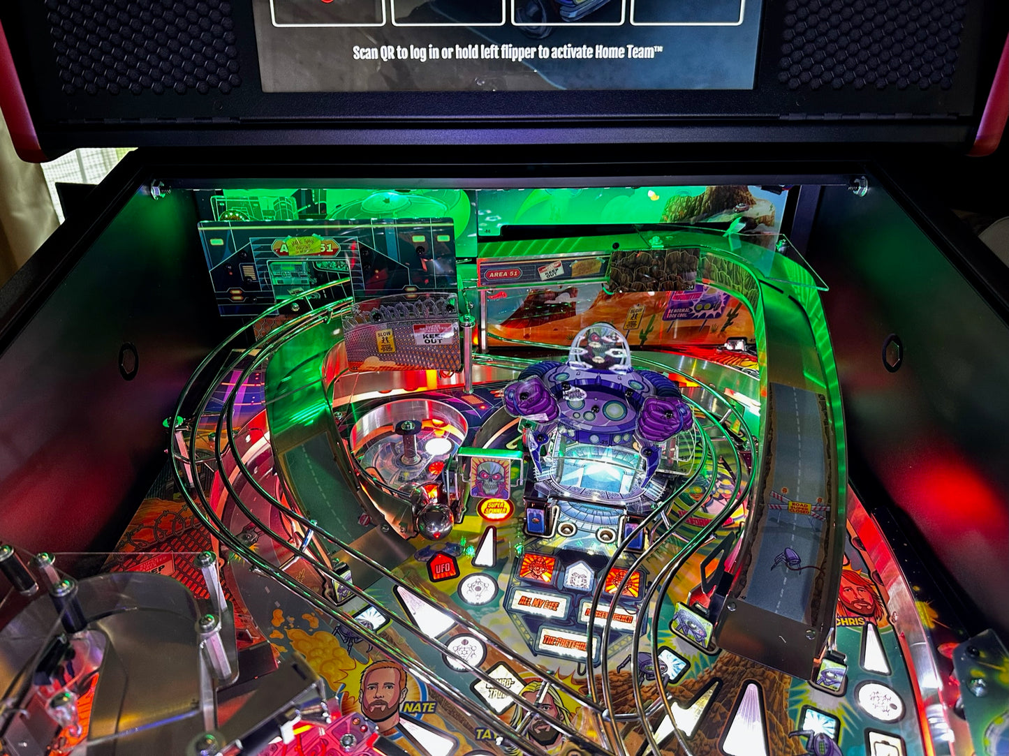 Foo Fighters Pinball LED Strip 15" Backboard Light Kit