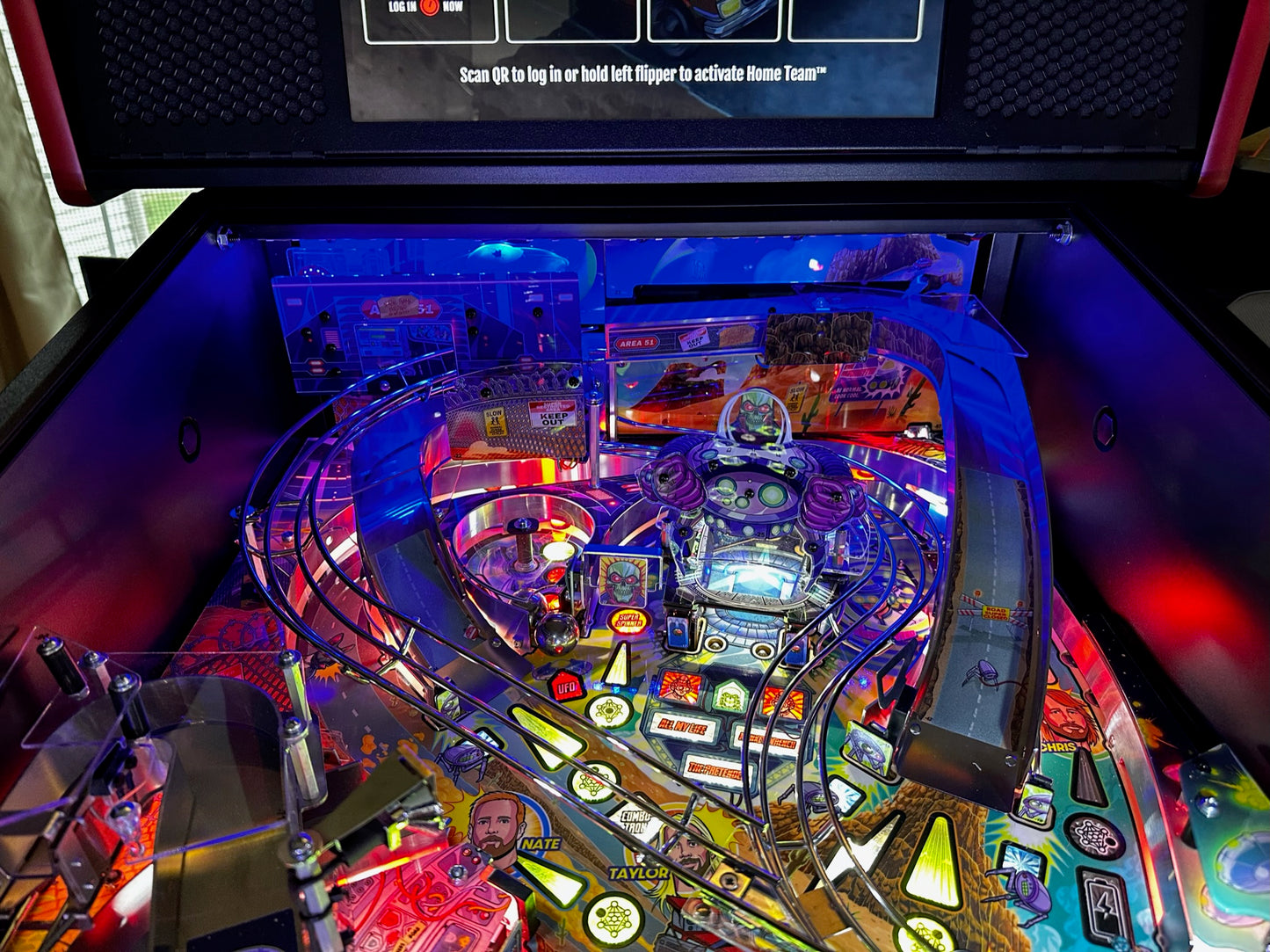 Foo Fighters Pinball LED Strip 15" Backboard Light Kit