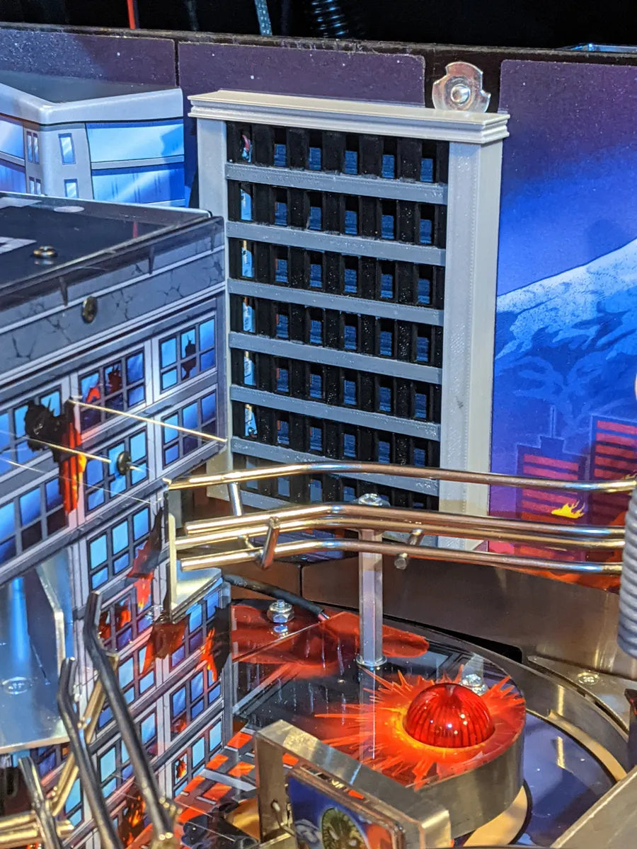Godzilla Pinball PRO Burning Building Mod