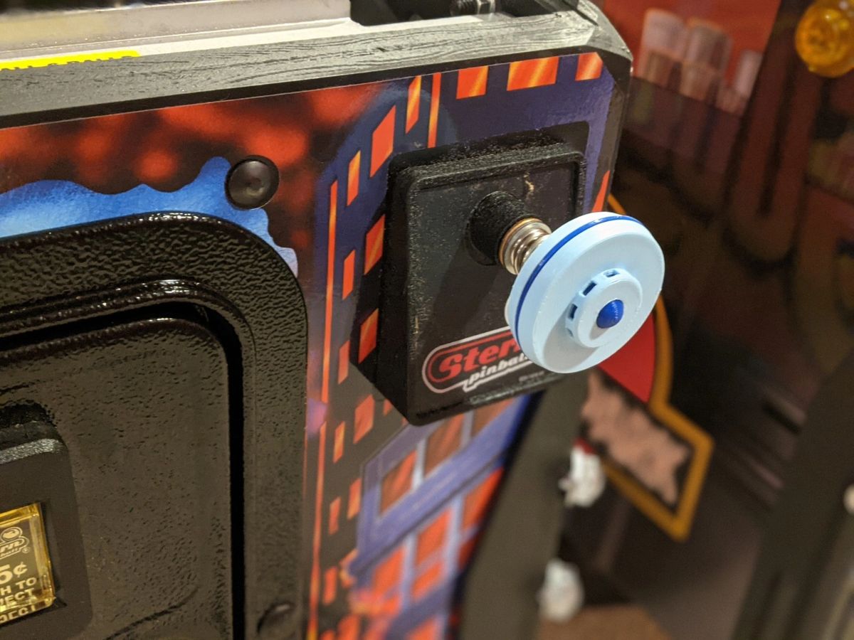 Godzilla Pinball Xilien UFO Shooter Rod