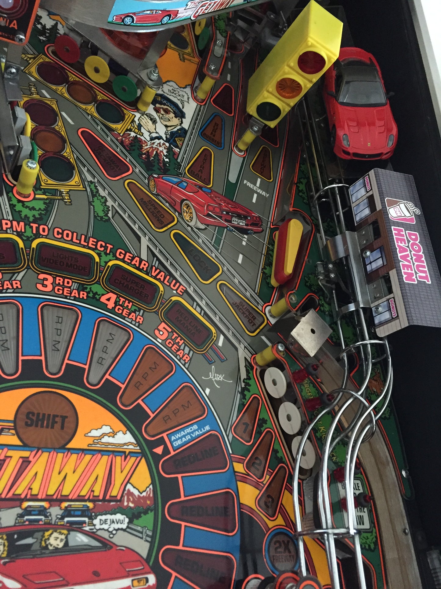 The Getaway: High Speed II Pinball Donut Shop Decal Mod