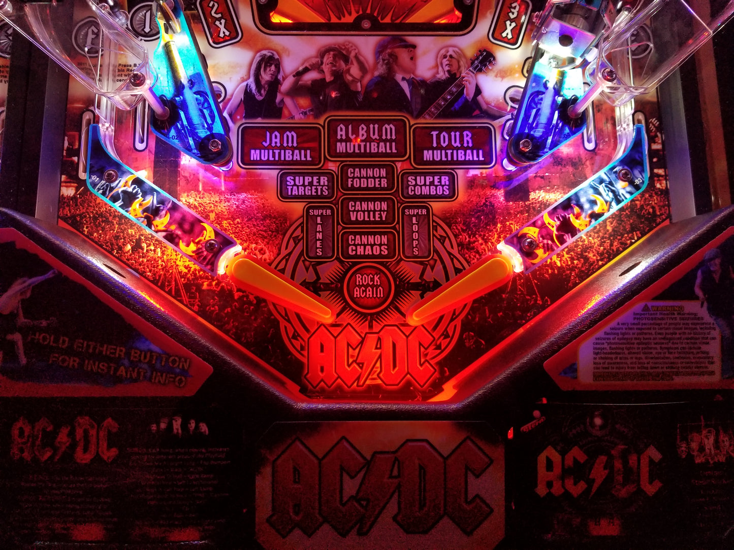 AC/DC Pinball LED Strip Trough Light Kit
