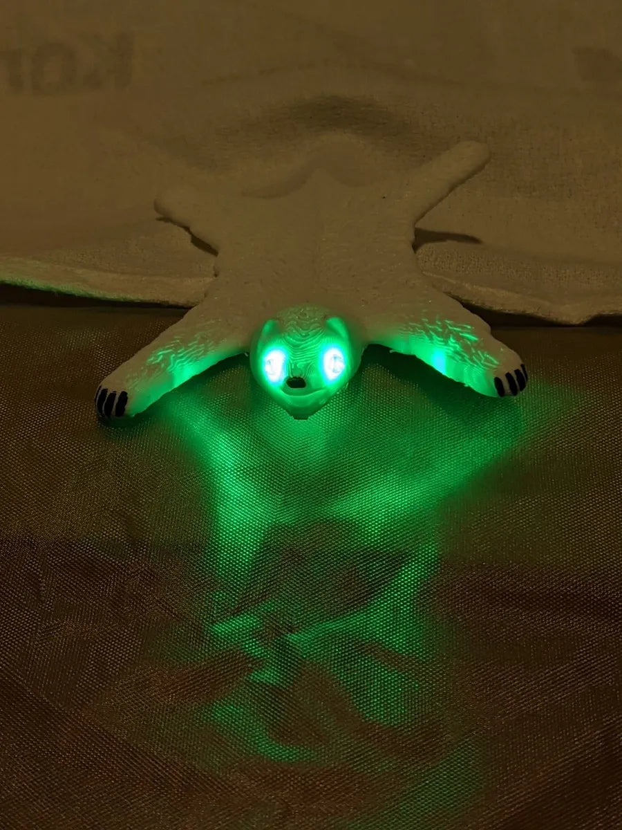 The Addams Family Pinball Illuminated Bear Rug Mod