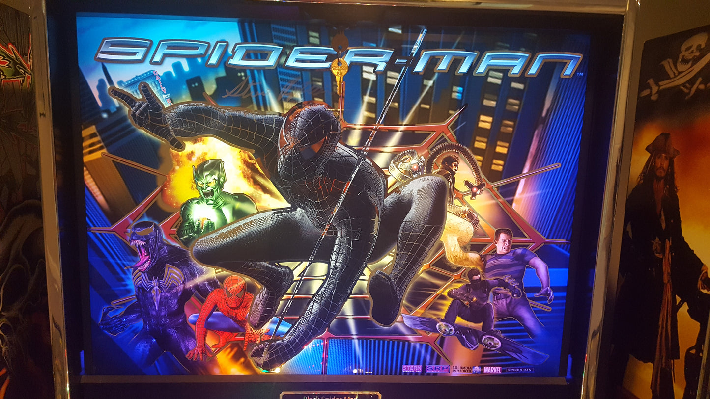 Spiderman Pinball Custom Backbox Light Kit