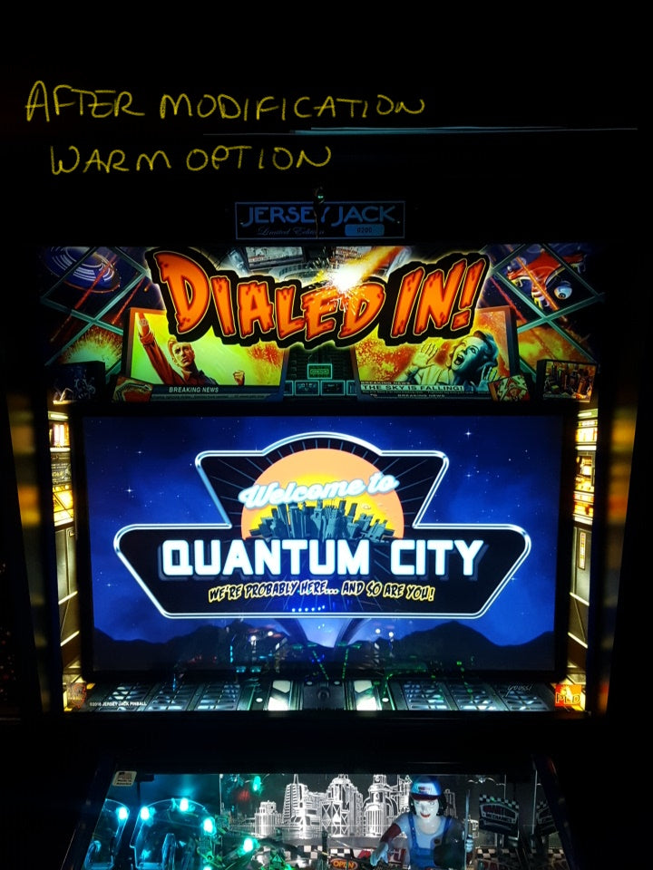 Dialed In Pinball Full Backglass Illumination Kit