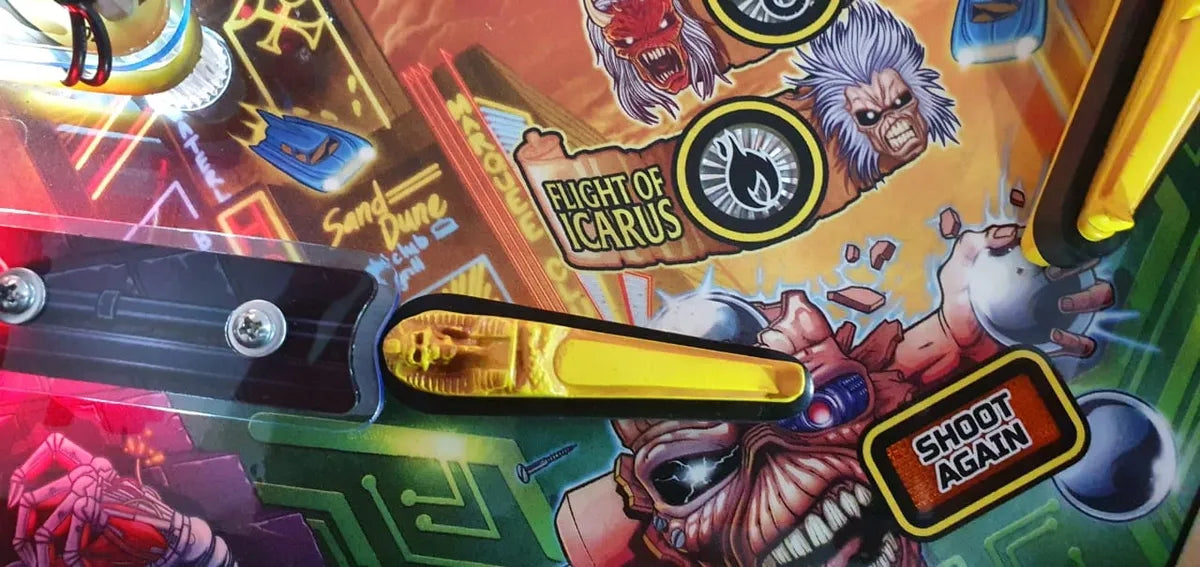Iron Maiden Pinball Sarcophagus Flipper Sculps