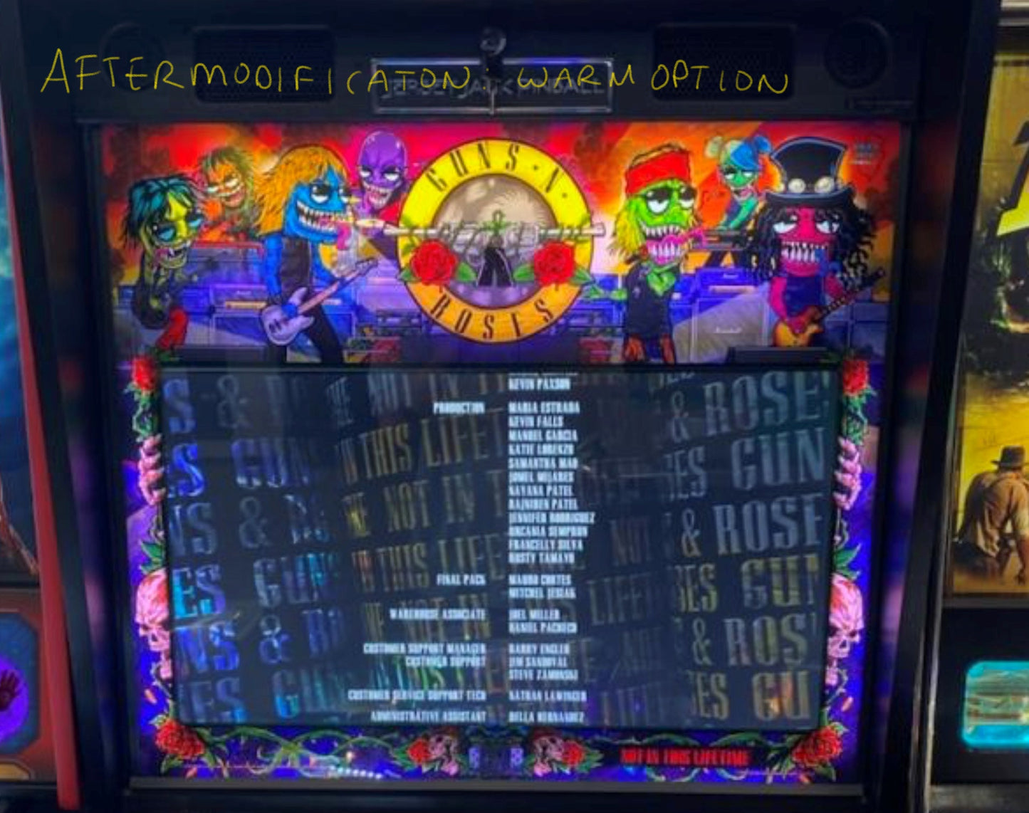 Harry Potter Pinball Full Backglass Illumination Kit