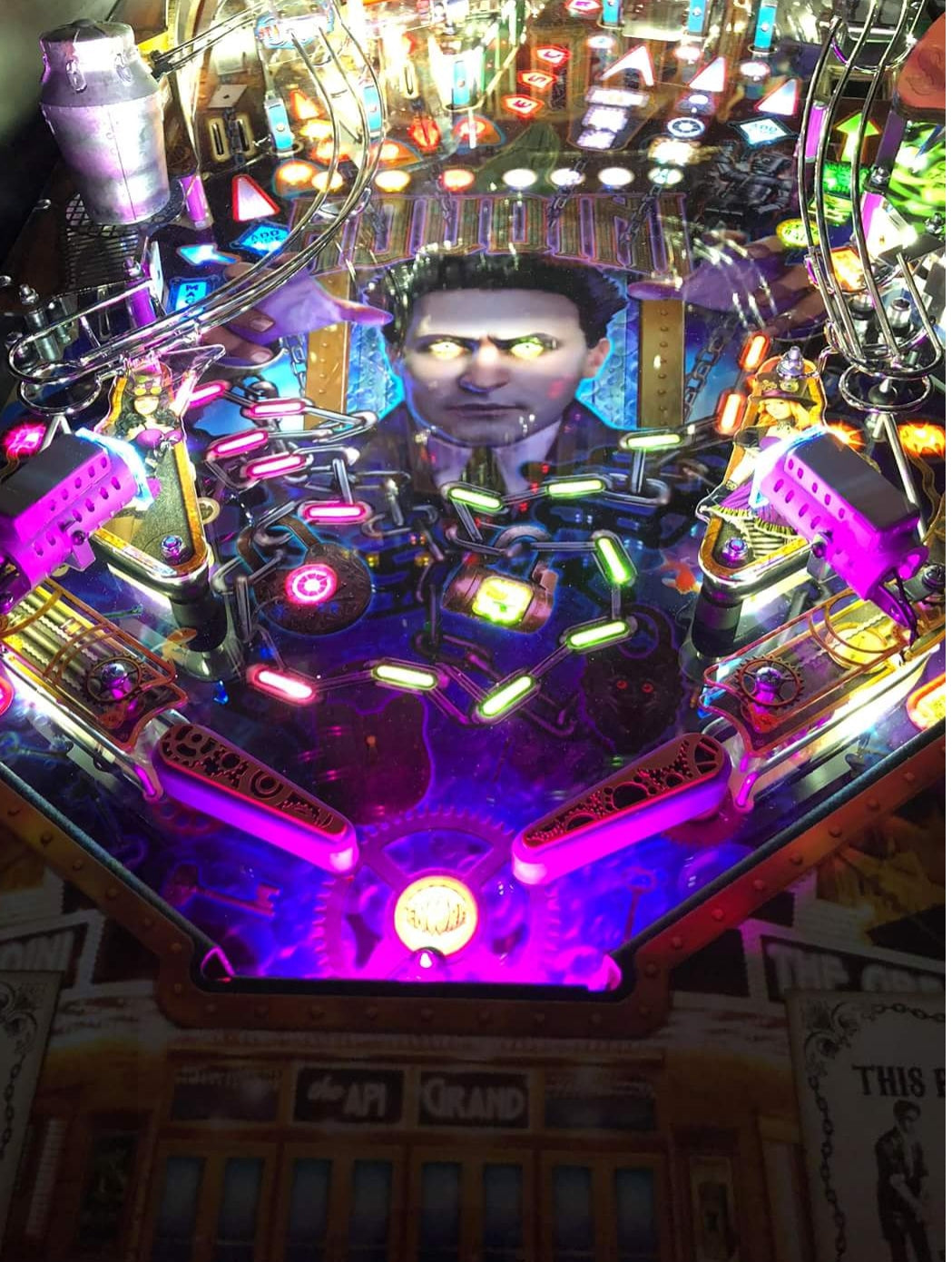 Houdini Pinball LED Strip Trough Light Kit