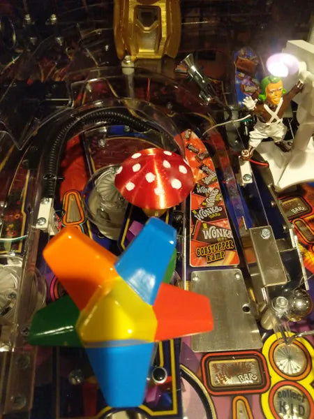 Willy Wonka & the Chocolate Factory Pinball Mushroom Field