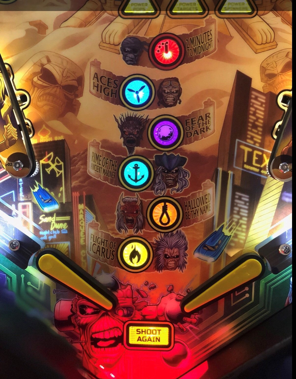 Iron Maiden Pinball LED Strip Trough Light Kit