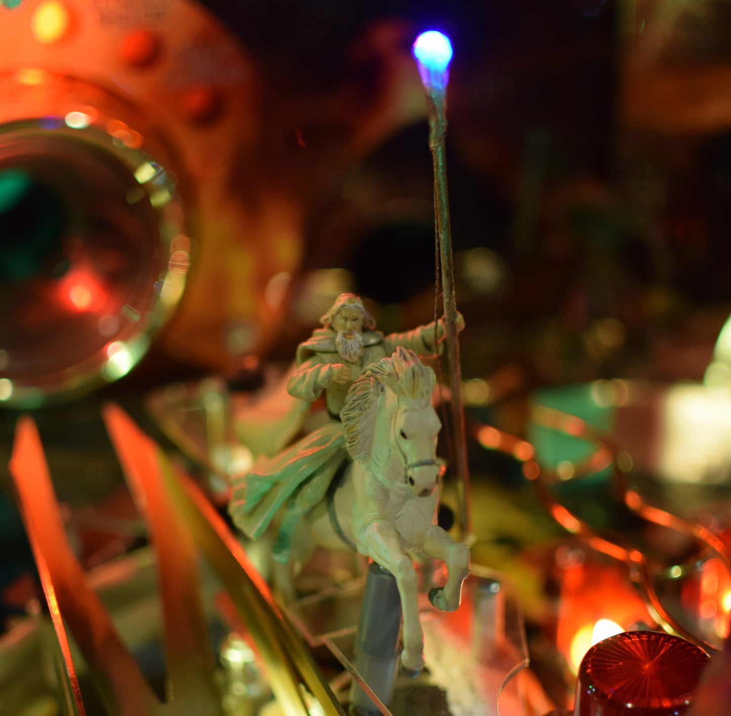 Lord of the Rings Pinball Illuminated Gandalf Staff Mod