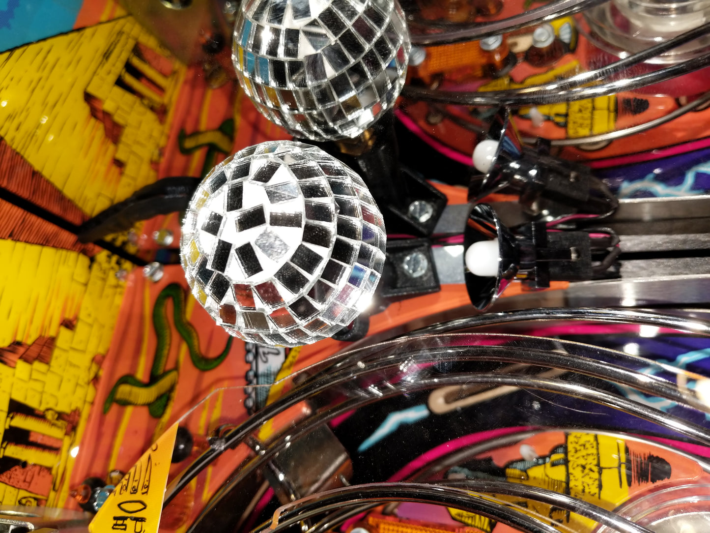 Monster Bash REMAKE Pinball Motorized Disco Ball Mod