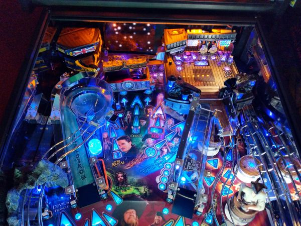 Pirates of the Caribbean, JJP Pinball LED Strip Backboard Light Kit