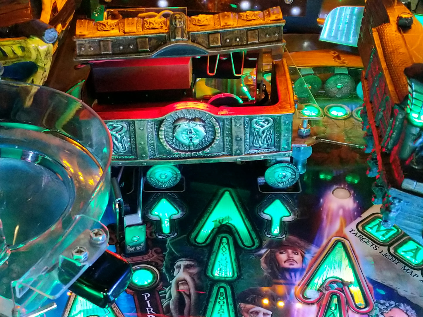 Pirates of the Caribbean, JJP Pinball Illuminated Chest Light