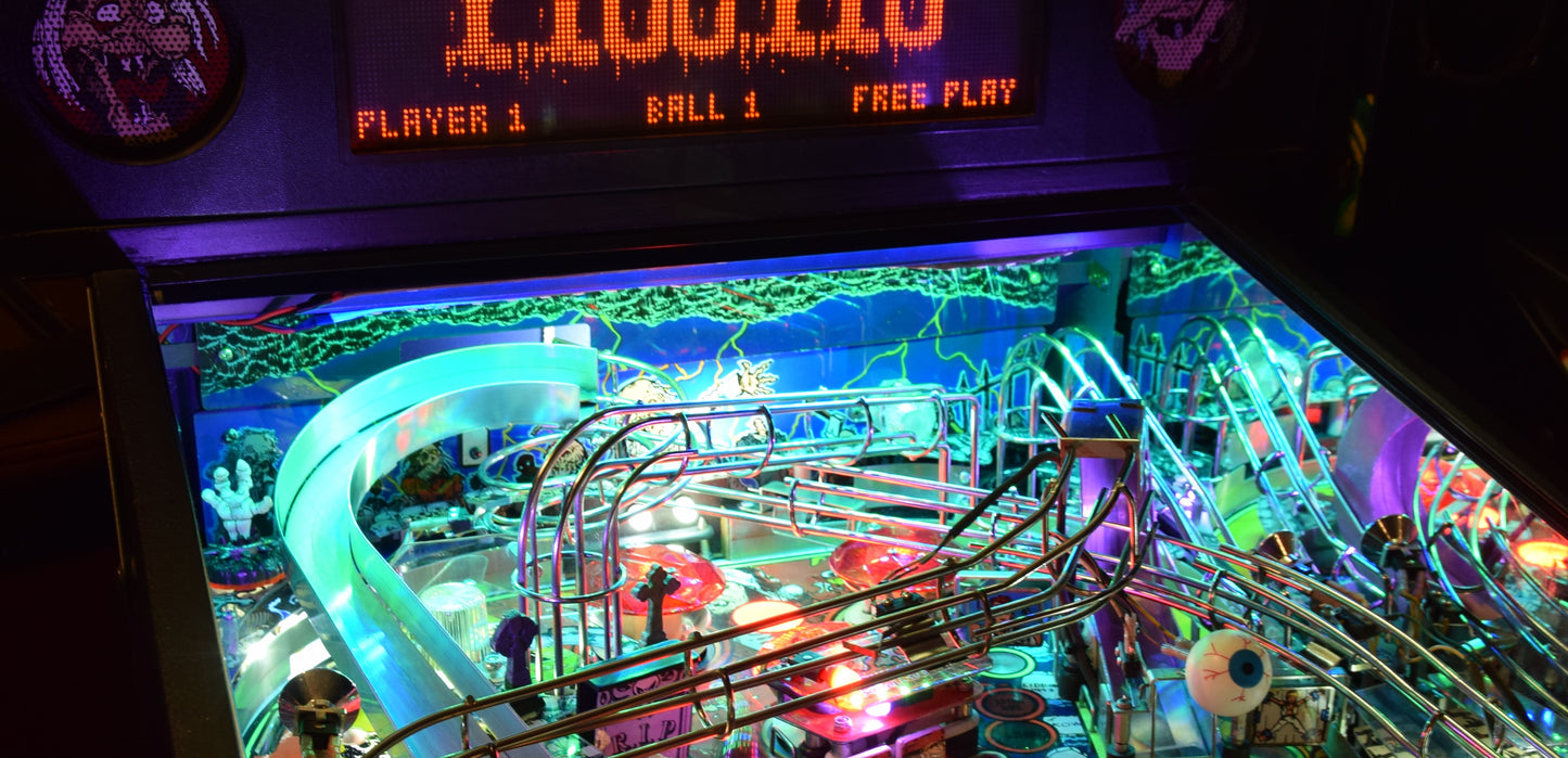Tales from the Crypt Pinball LED Strip Backboard Flasher Light Kit