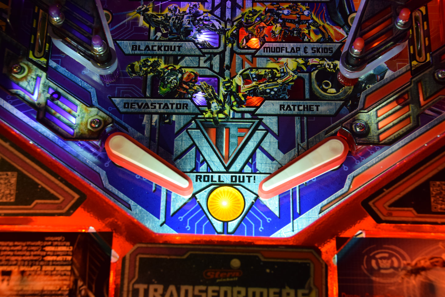 Transformers Pinball LED Strip Trough Light Kit