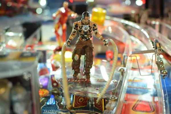 Iron Man Pinball Illuminated Whiplash Mod