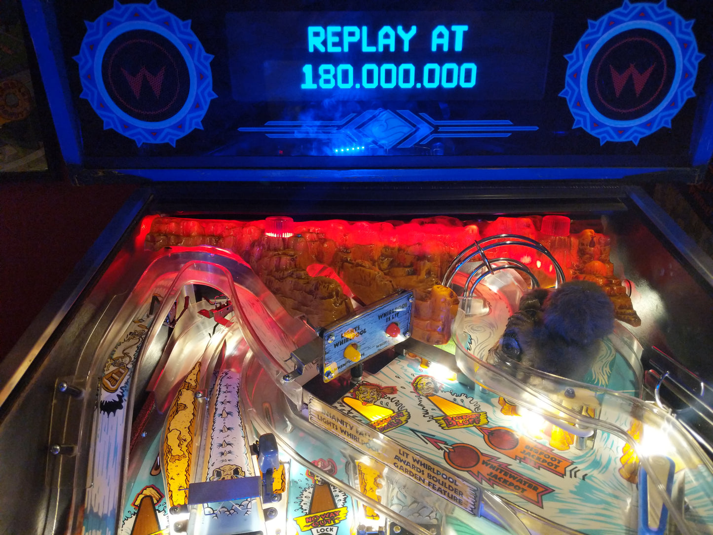 Whitewater Pinball Illuminated Mountain Light Kit