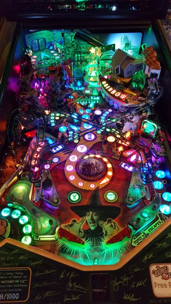 Woz pinball sales