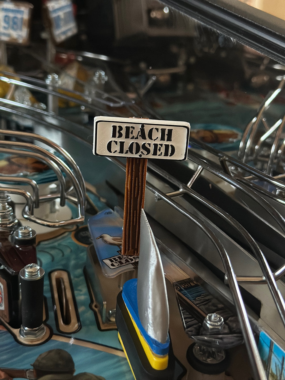 Jaws Pinball Signs and Boardwalk – Lermods Pinball Machine Company