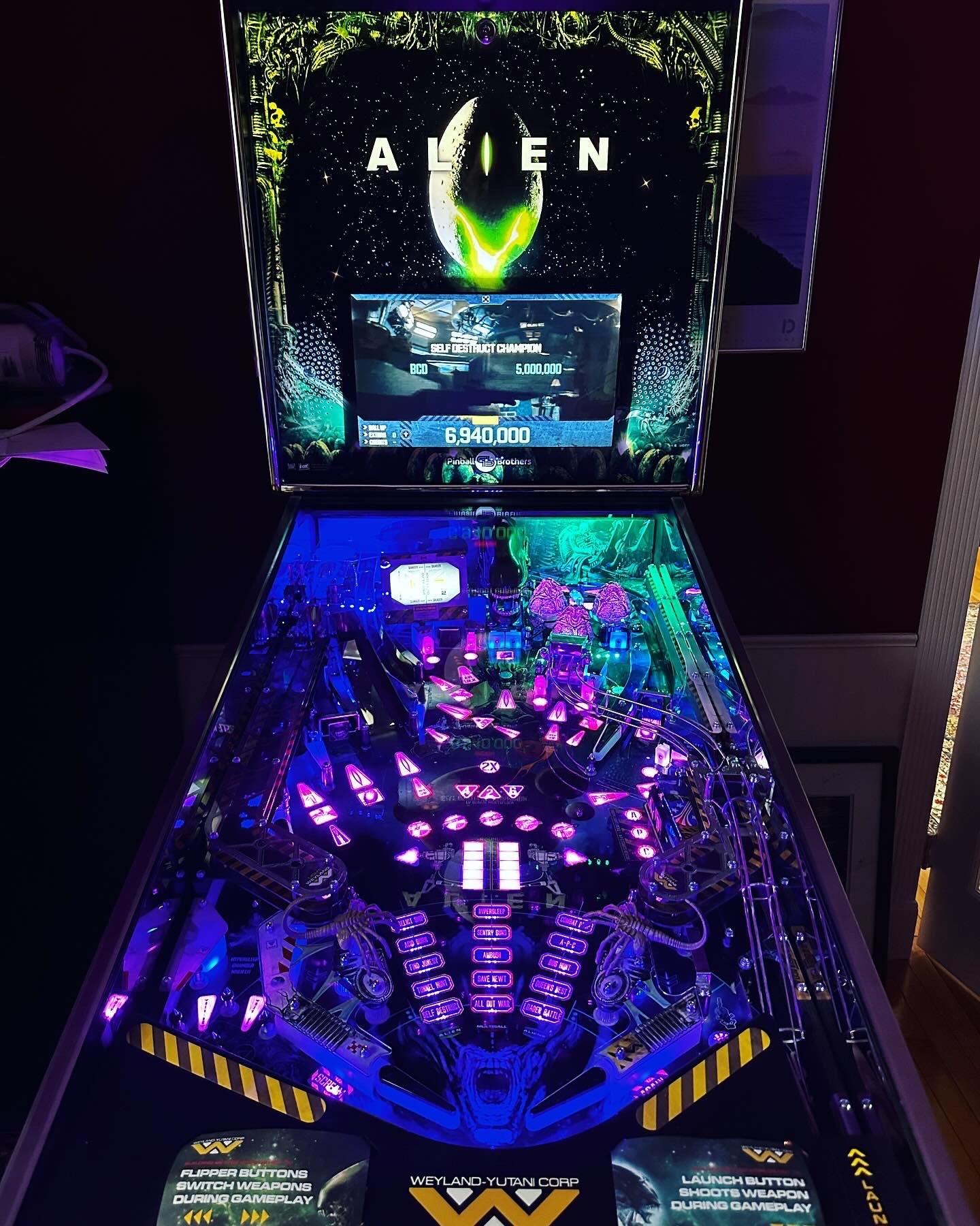 Alien Pinball SV Illumination Kit