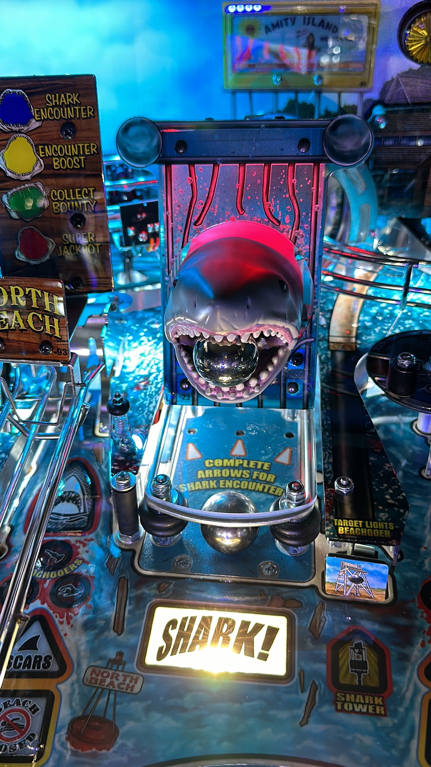 Jaws Pinball PRO Interactive Shark Cage Flasher Kit