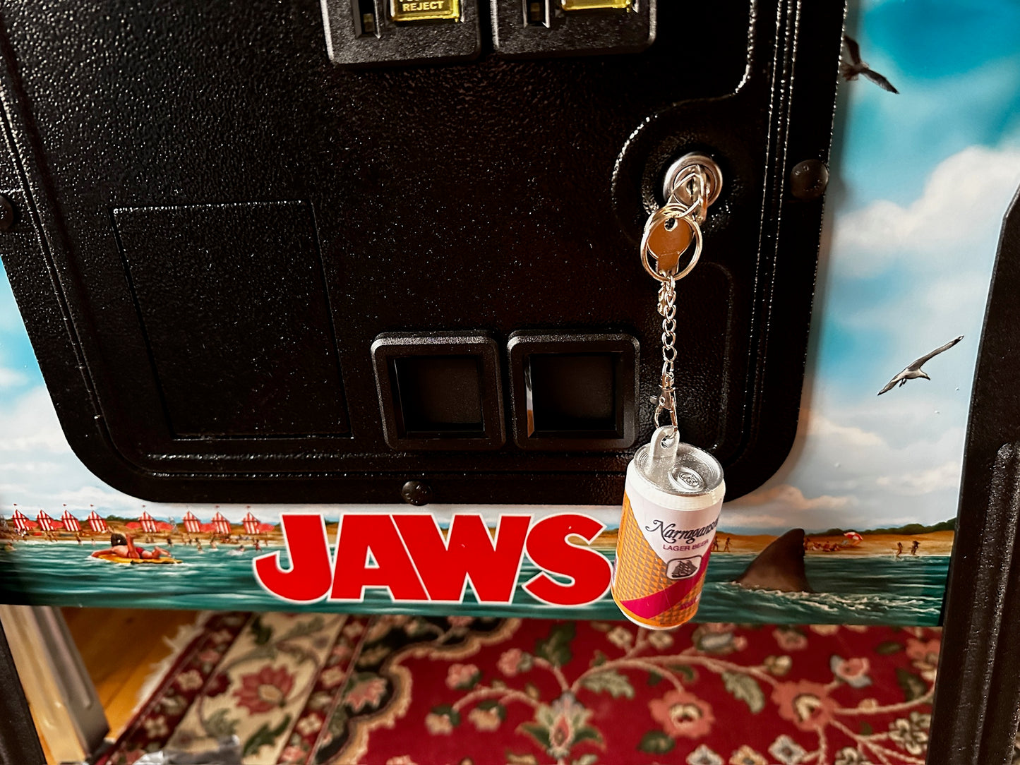 Jaws Pinball Beer Can