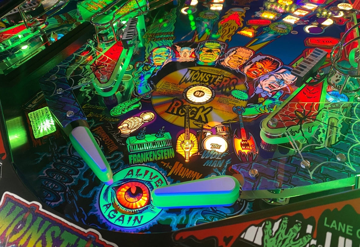 Pinball Trough Monster Bash REMAKE Pinball LED Strip Trough Light Kit – Lermods ...