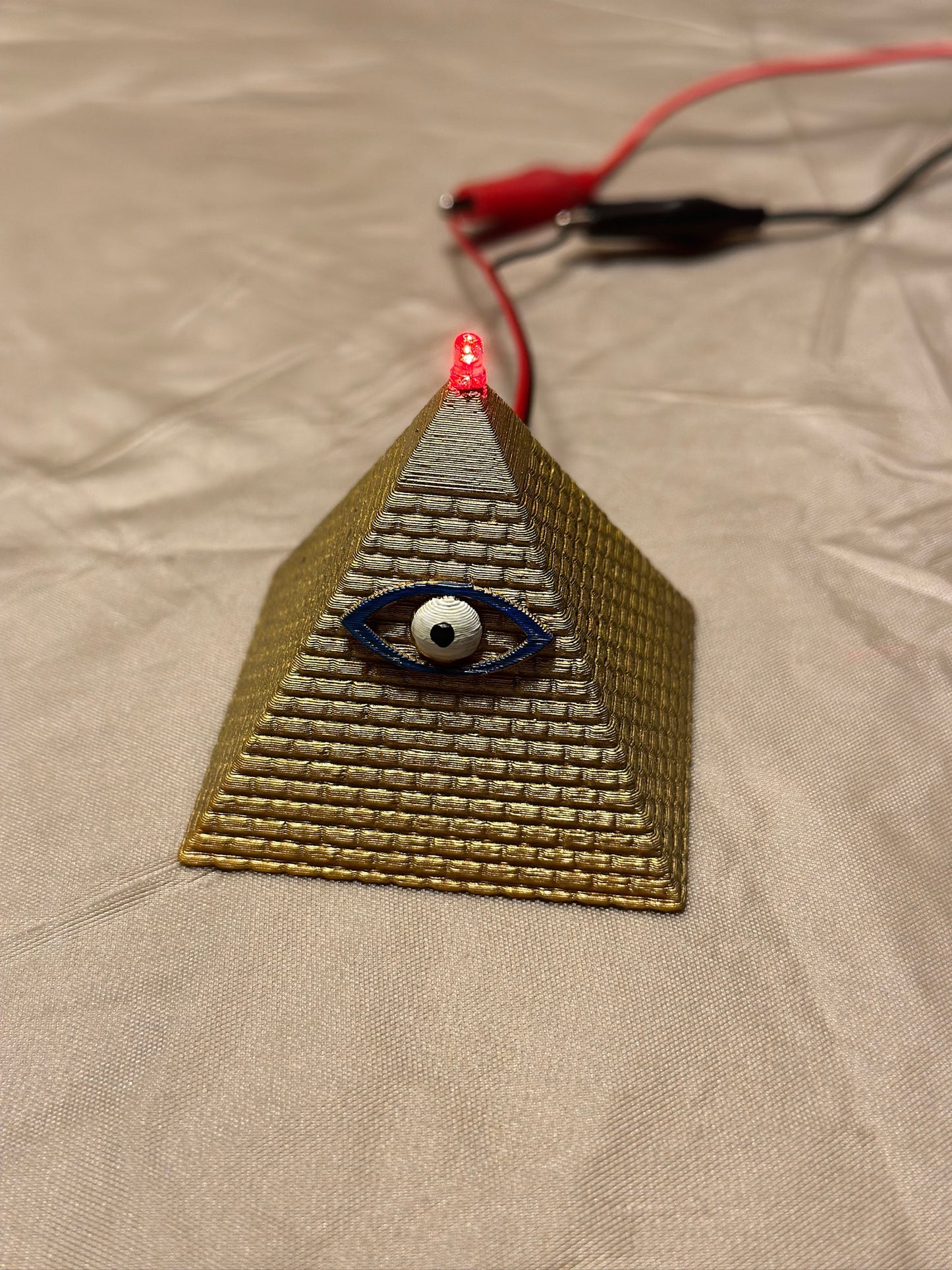 Twilight Zone Pinball Illuminated Pyramid Mod