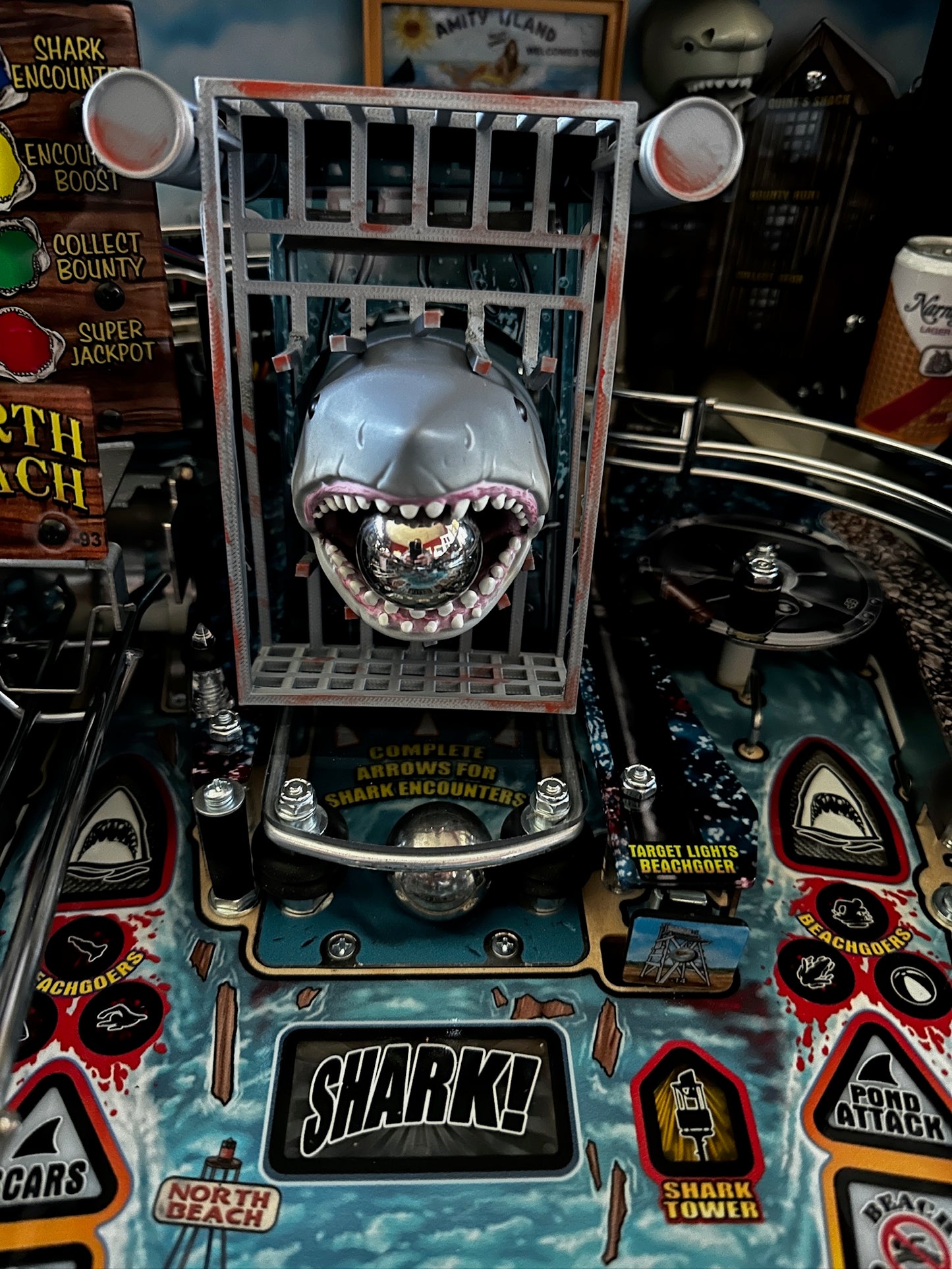 Jaws Pinball PRO Jaws Cage Mod