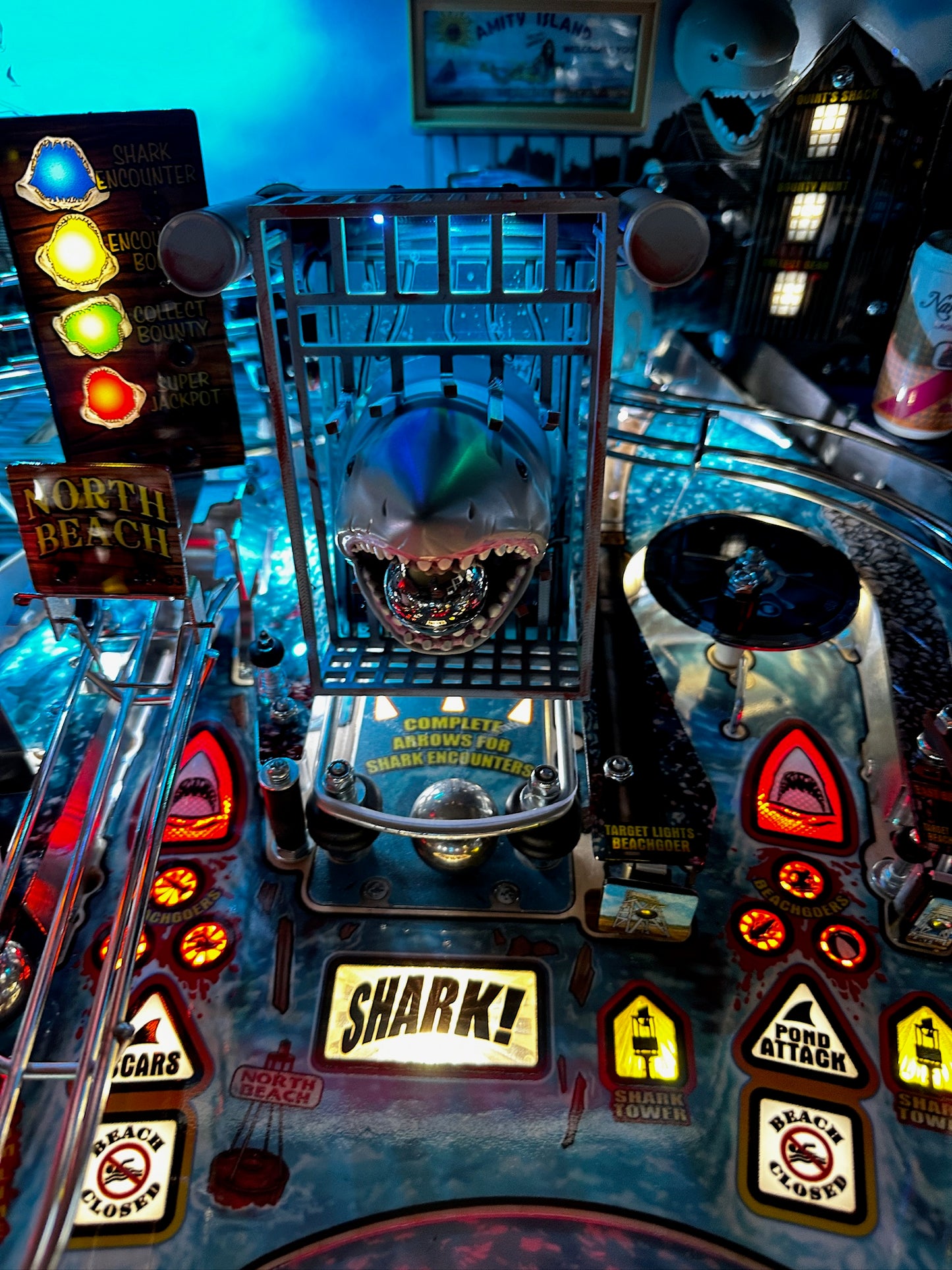 Jaws Pinball PRO Jaws Cage Mod