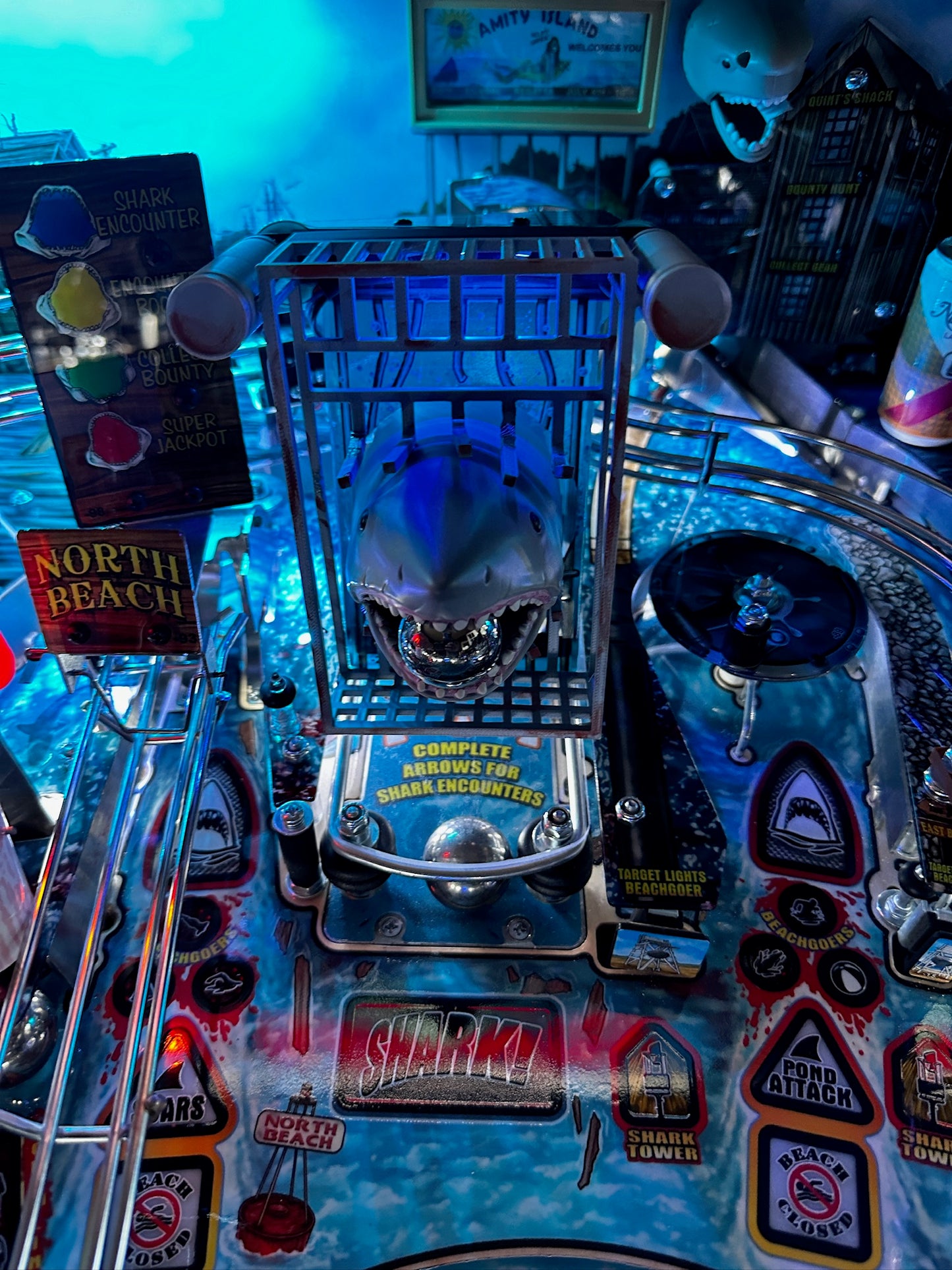 Jaws Pinball PRO Jaws Cage Mod