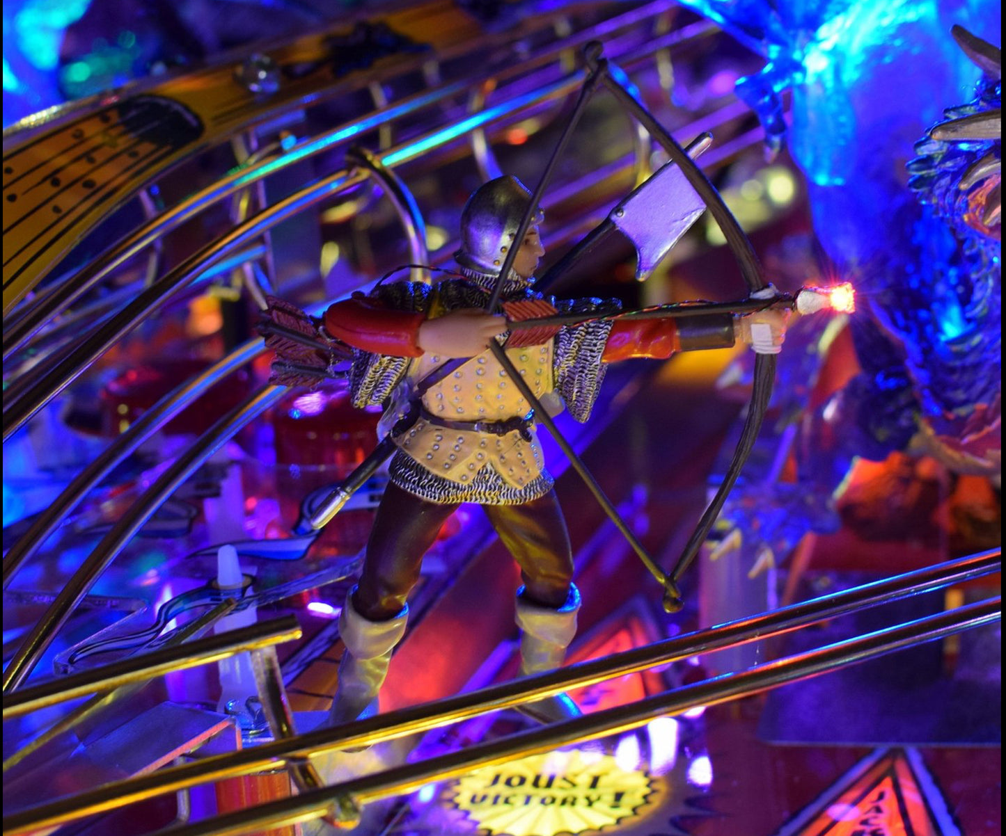 Medieval Madness/MMR Pinball Illuminated Archer Mod