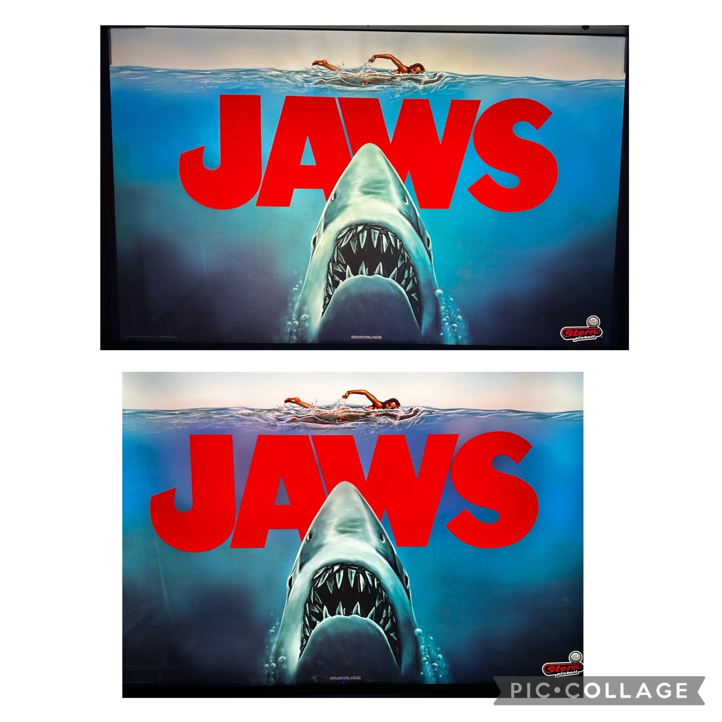 Jaws Pinball Custom Backbox Light Kit