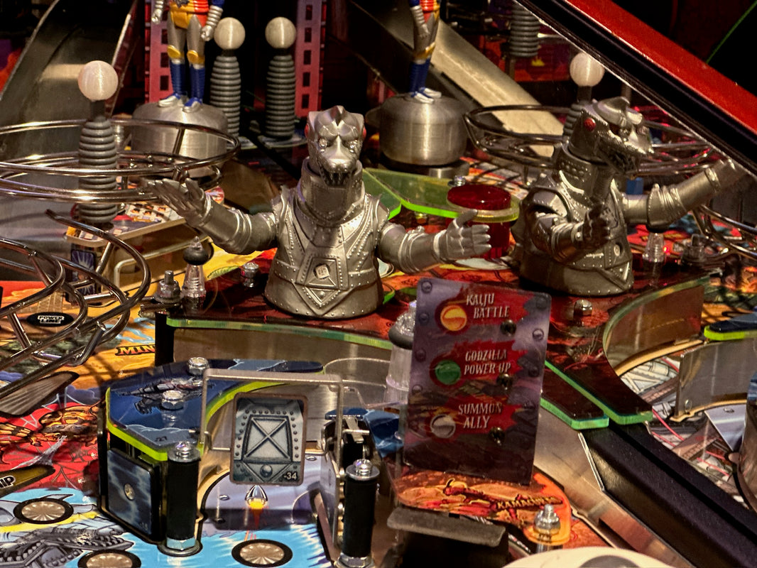 Godzilla Pinball Machine Modifications – Lermods Pinball Machine Company