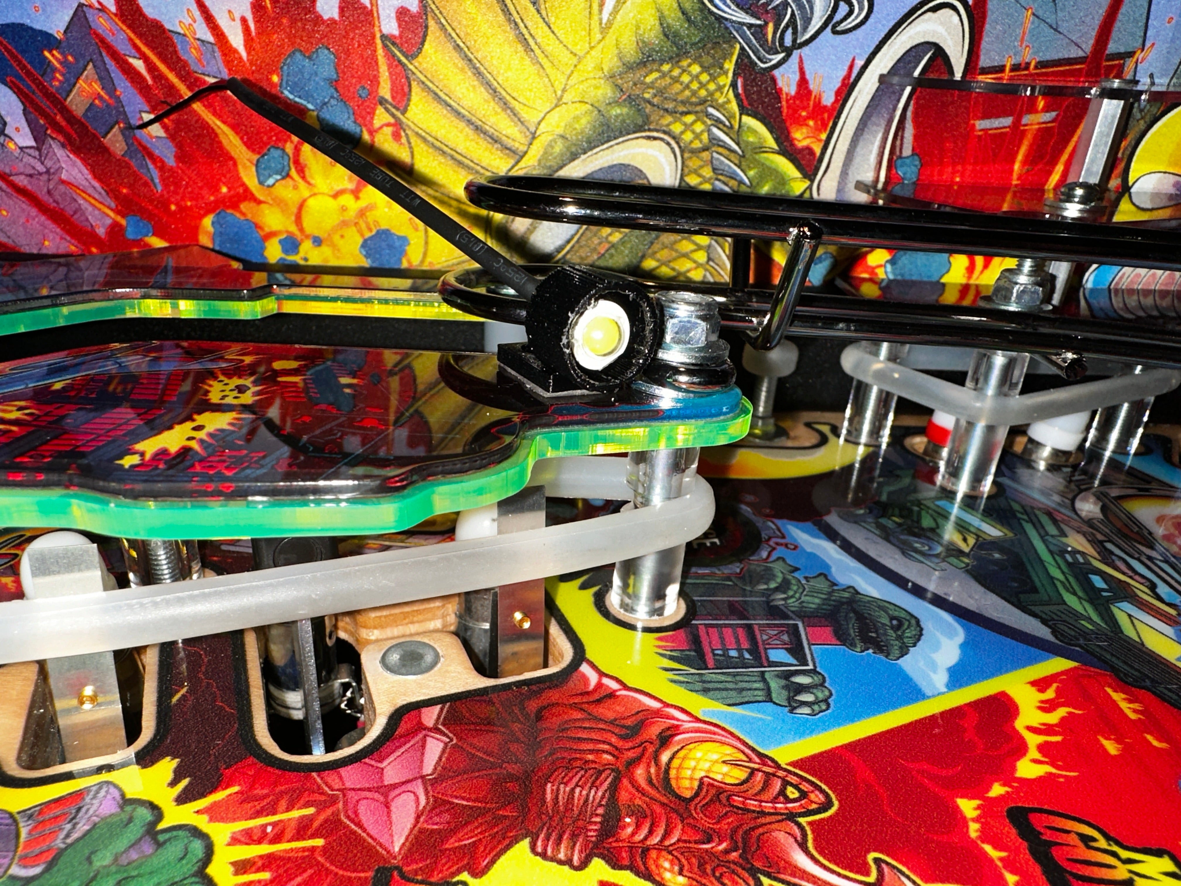 Pinball Machine Led Spotlight Low Profile Spotlights – Lermods Pinball Machine Company
