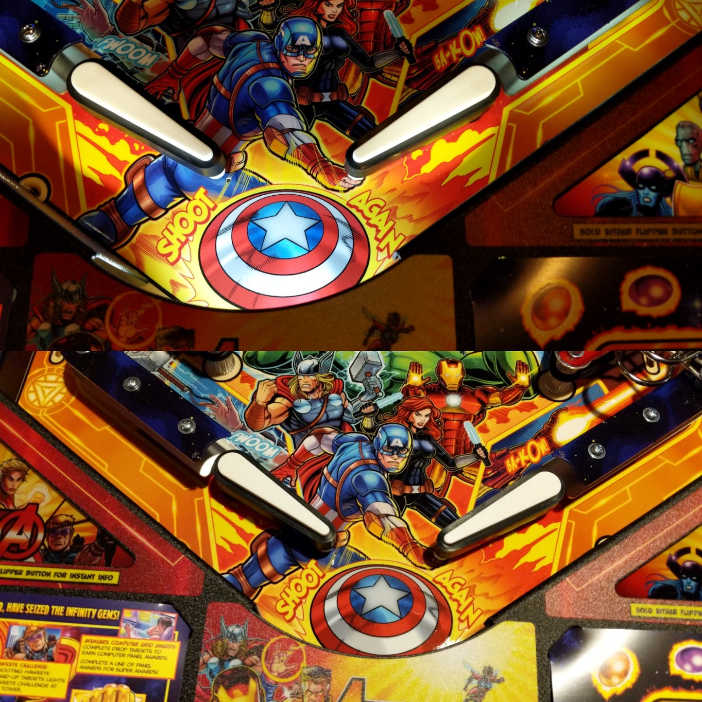Avengers: Infinity Quest Pinball LED Strip Trough Light Kit