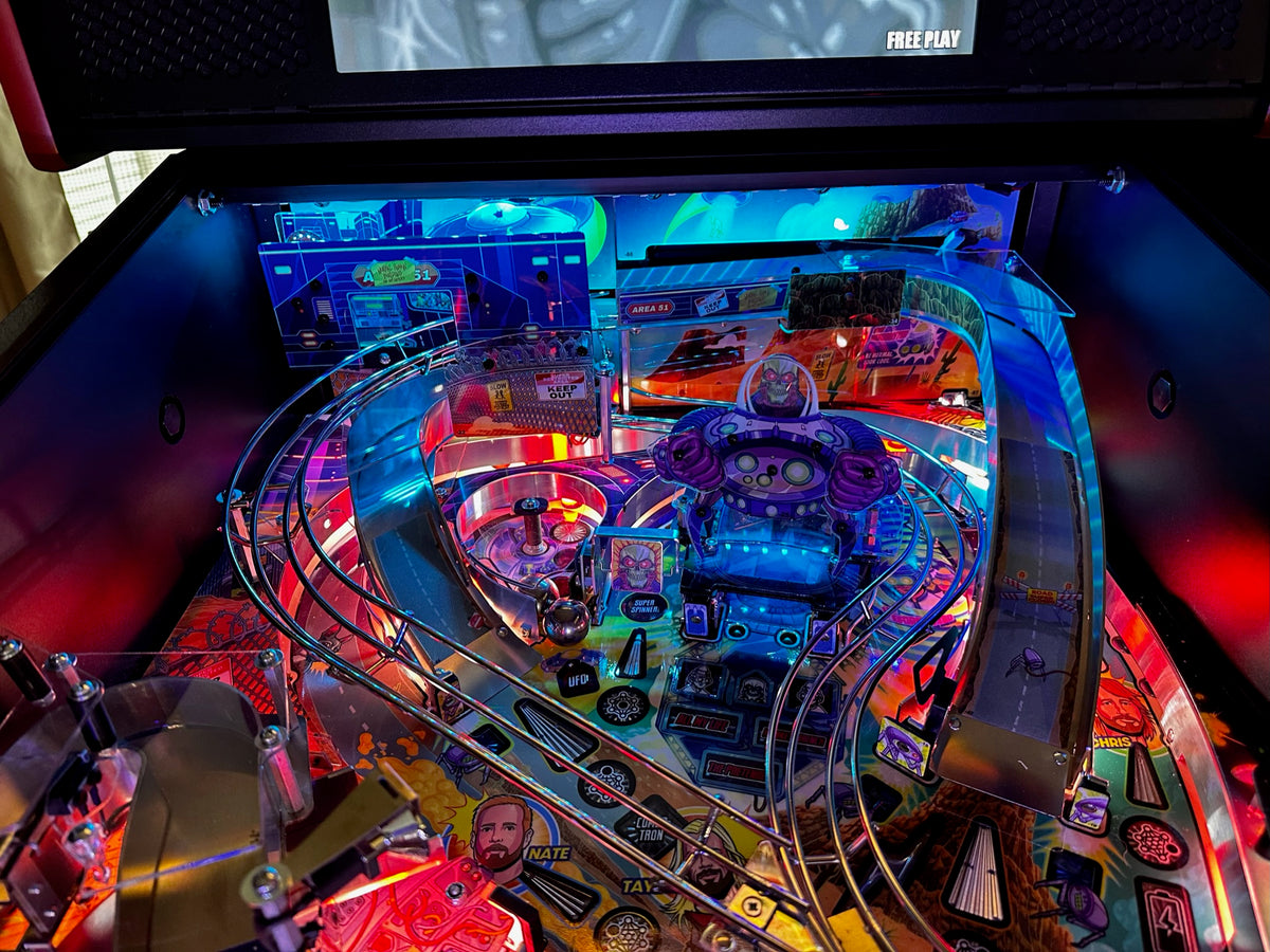 Pinball Backboard Foo Fighters Pinball LED Strip RGB Backboard Light Kit – Lermods ...