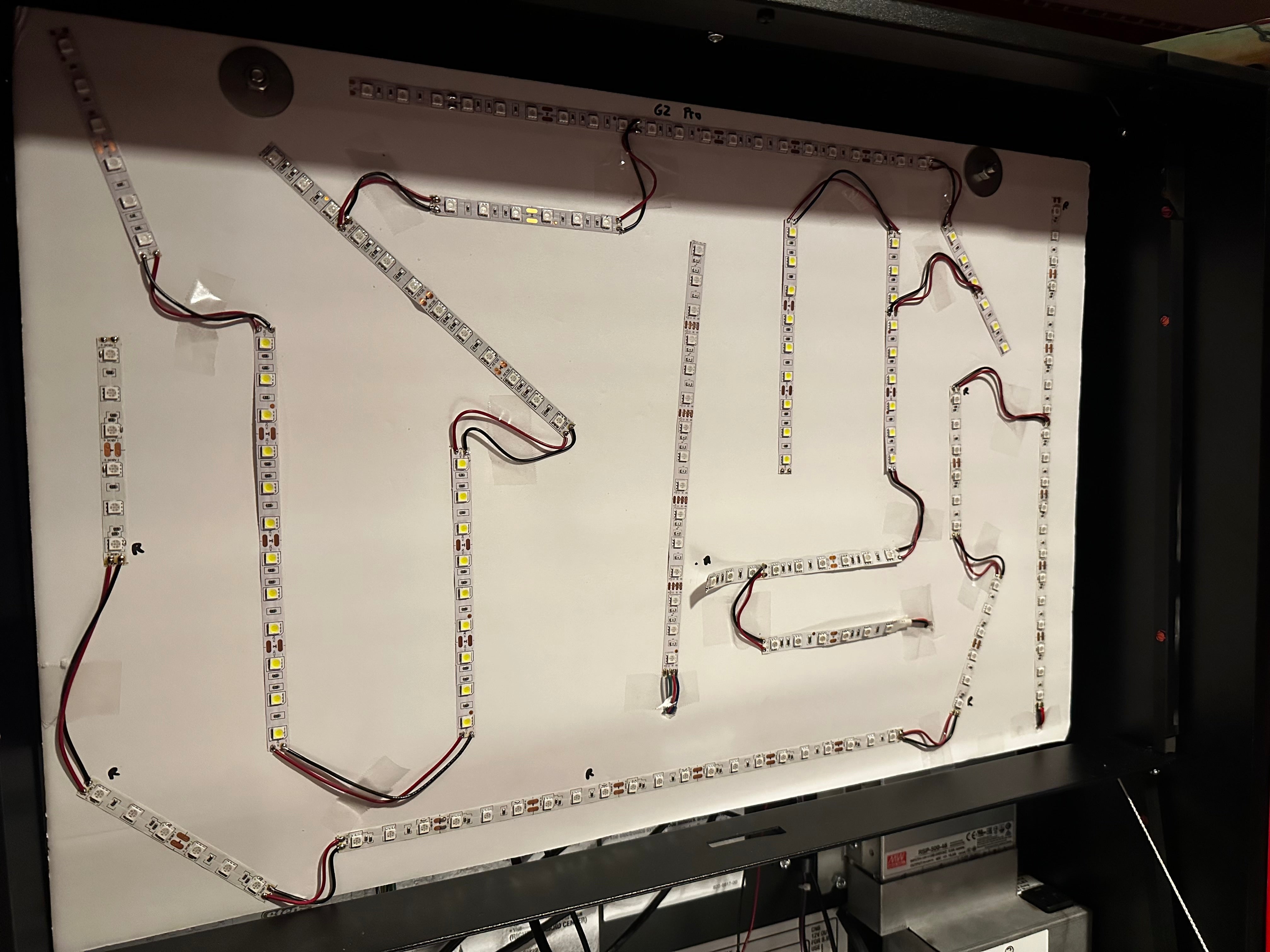 Custom Back Box Custom Backbox Light Kits – Lermods Pinball Machine Company