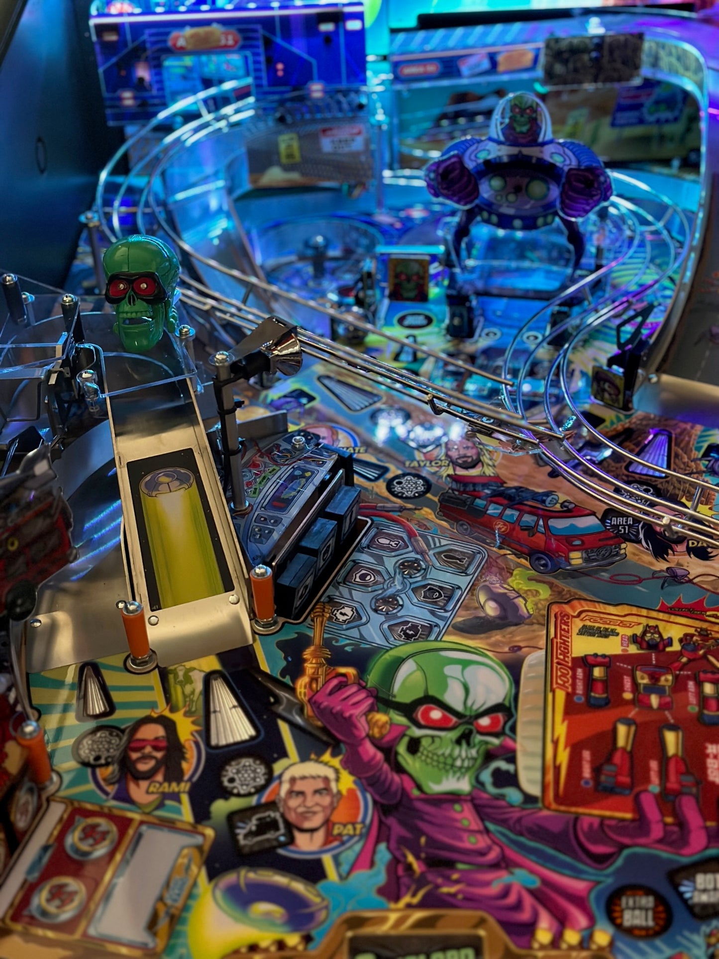 Foo Fighters Pinball Illuminated Overlord Mod